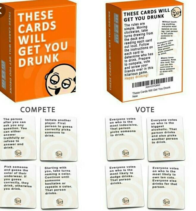 Pre Order!! These Cards Will Get You Drunk 1 and 2, Toys & Games, Board Games & Cards on Carousell Pre Order!! These Cards Will Get You Drunk 1 and 2, Toys & Games, Board Games & Cards on Carousell