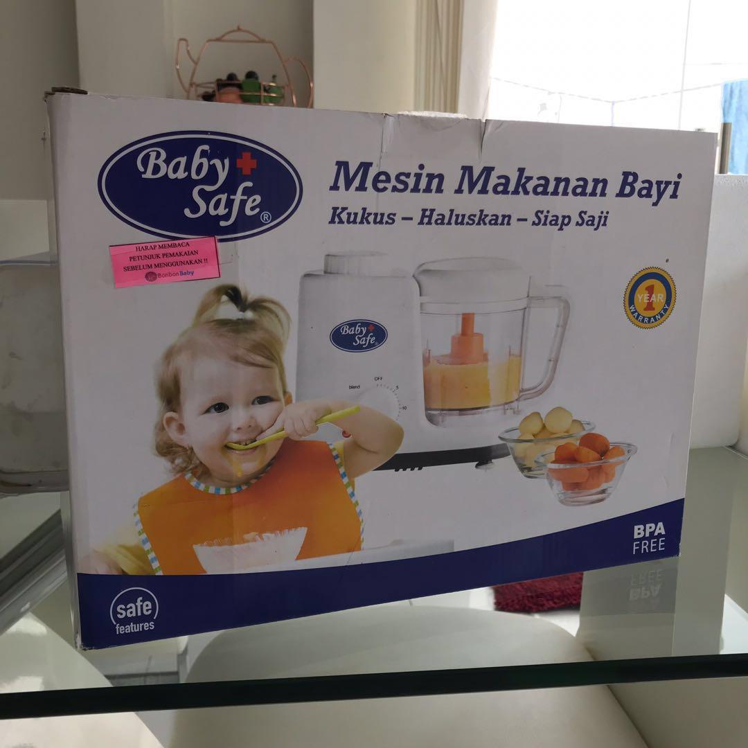 Preloved like NEW ! Baby Safe Food Maker Steam Blender MPASI 9/10, Bayi