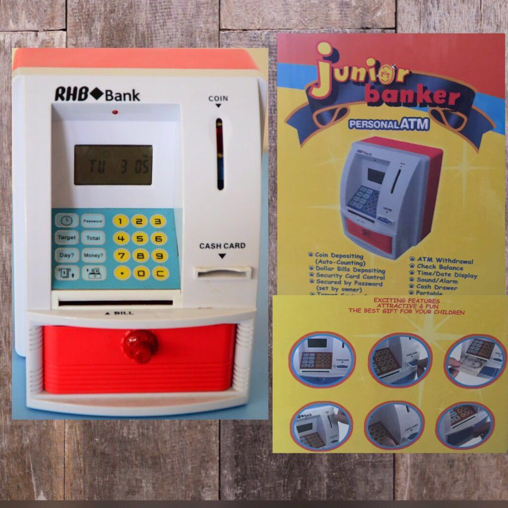 Rhb Junior Banker Personal Atm Toys Games Others On Carousell