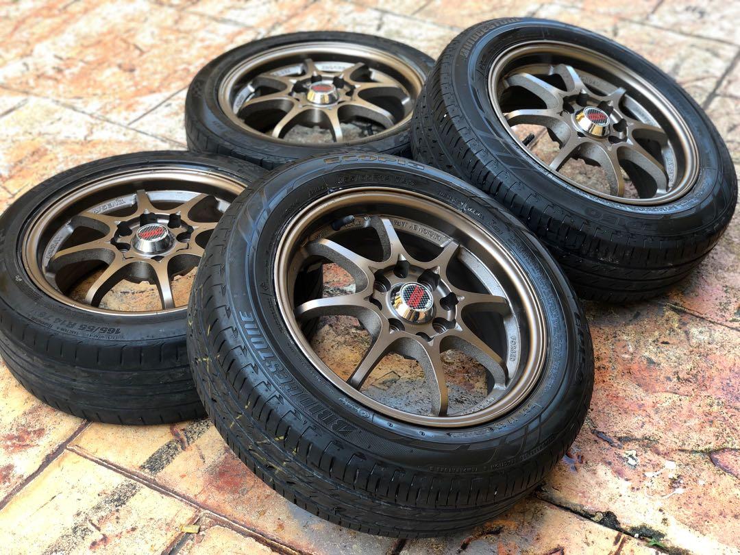 Rim kancil CE28 14 inci, Auto Accessories on Carousell
