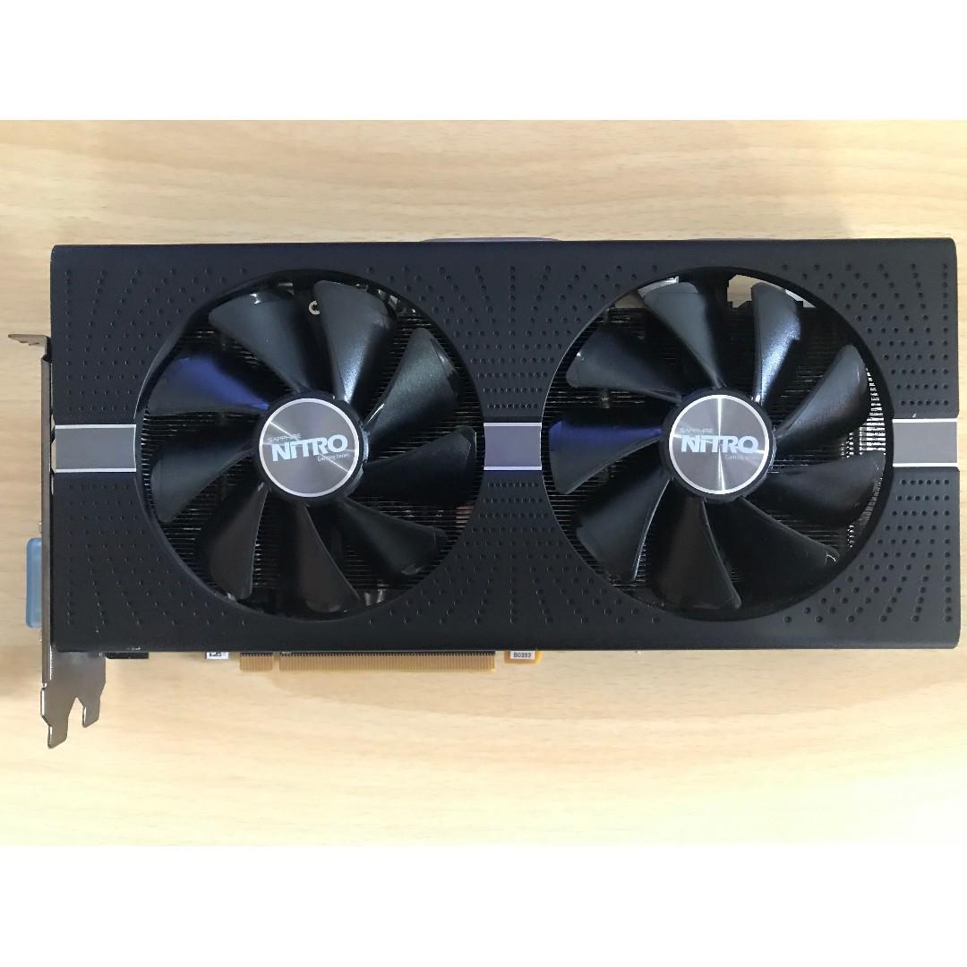 Sapphire Nitro Radeon Rx 570 8gb Electronics Computer Parts Accessories On Carousell