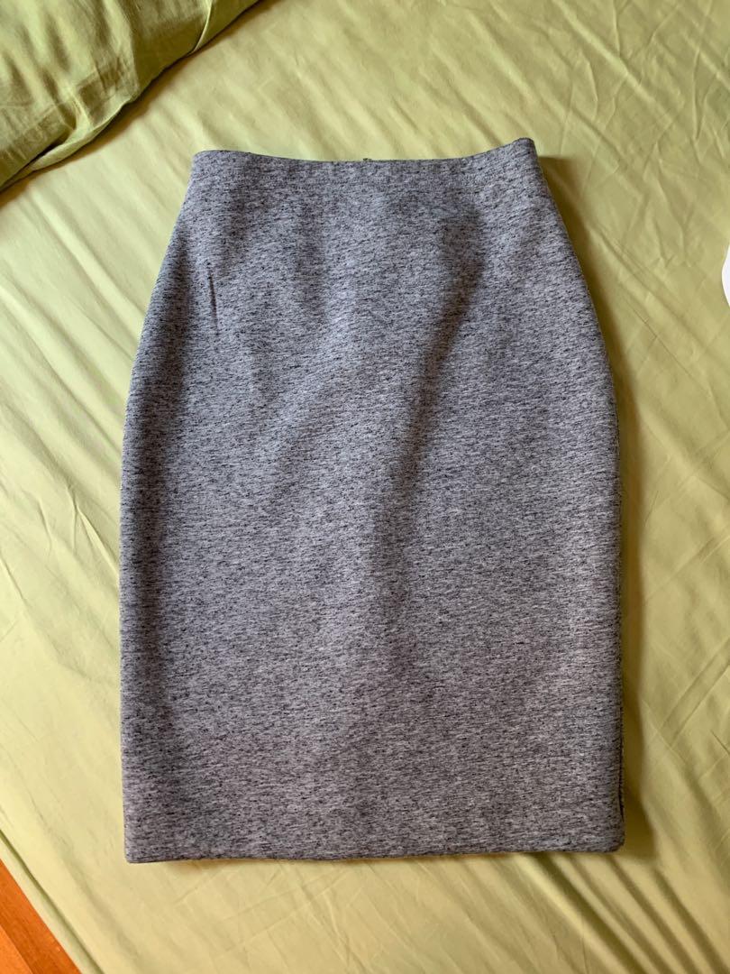 Seed Heritage Grey Speckled Skirt Women S Fashion Clothes