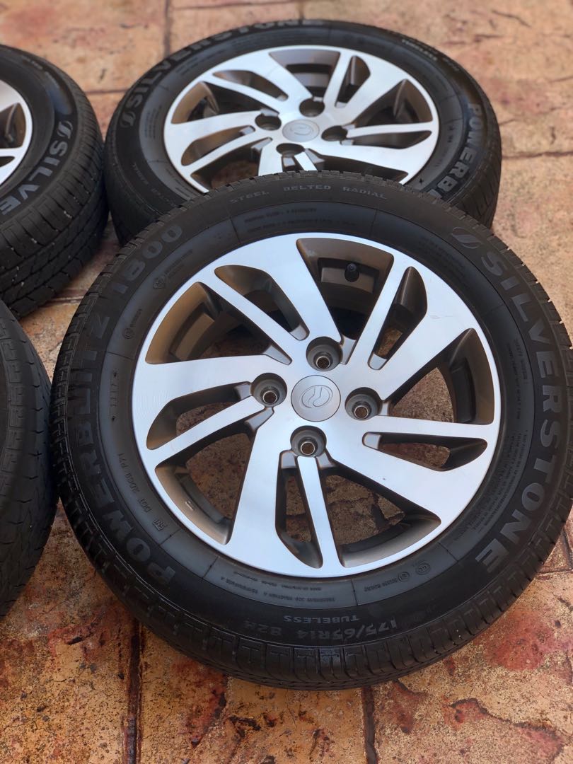 Sport Rim Myvi Icon 14 inci pcd100, Auto Accessories on Carousell