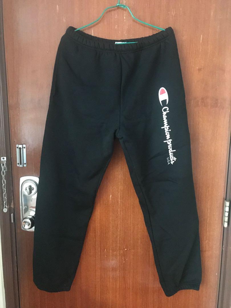 supreme x champion sweatpants