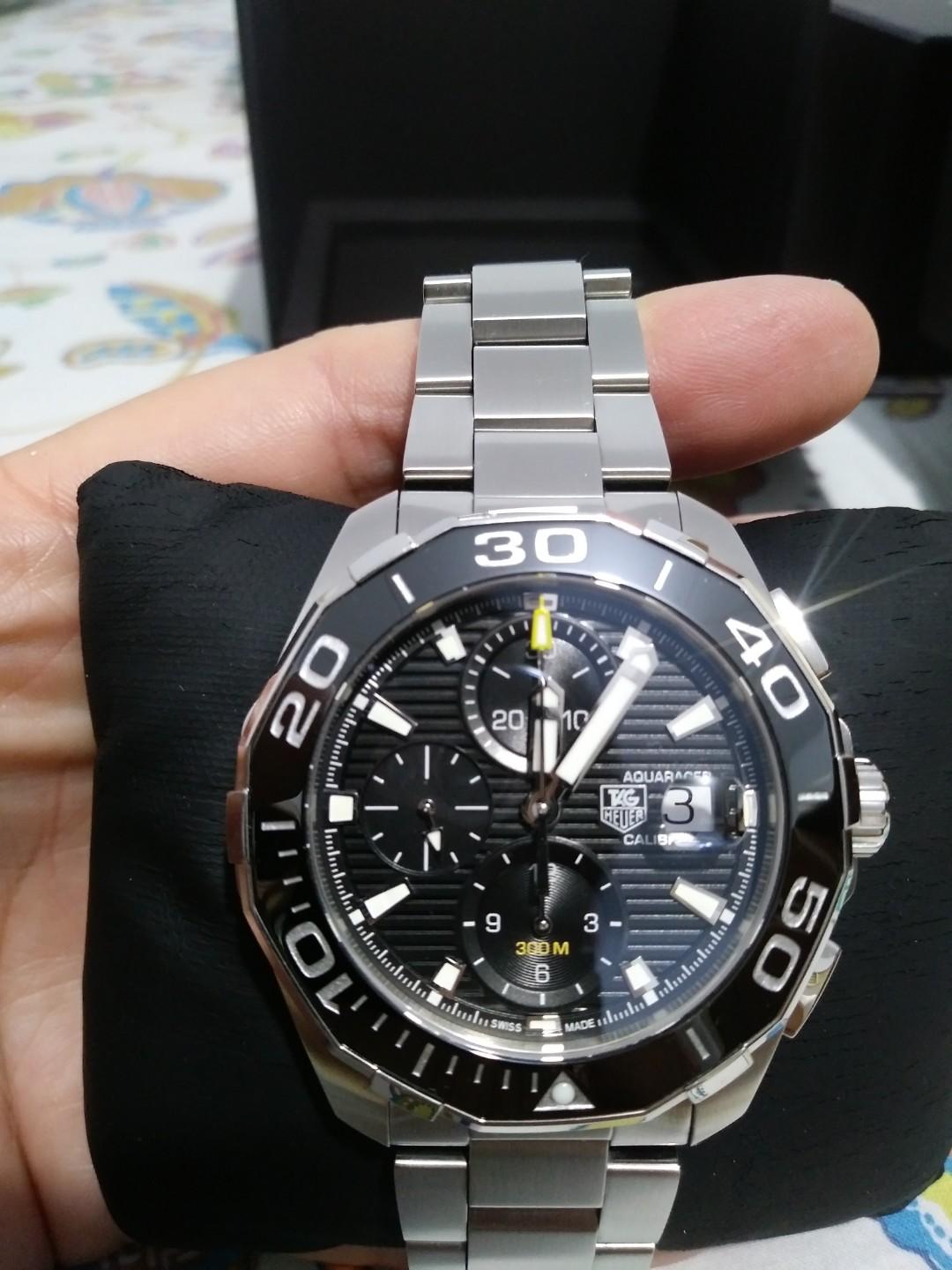 Aquaracer on sale automatic chronograph