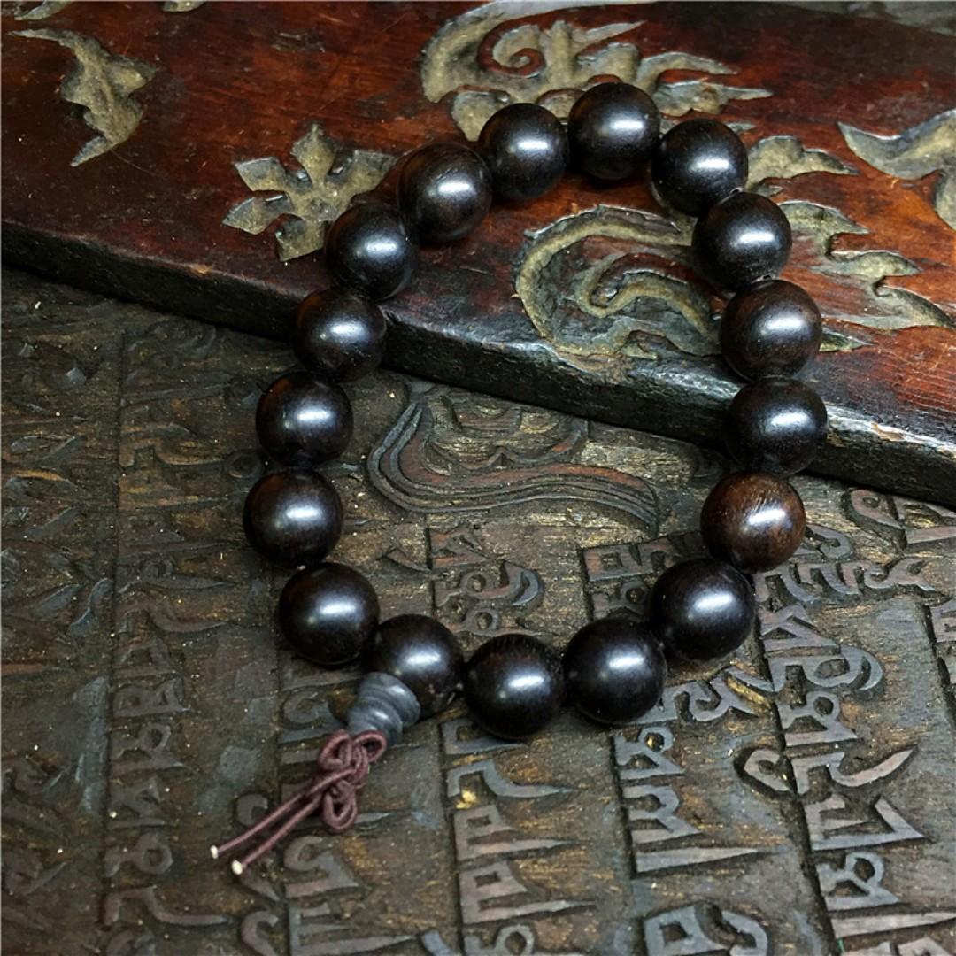 Tibet Tibetan Ethnic African Blackwood Ebony Bracelet Women S