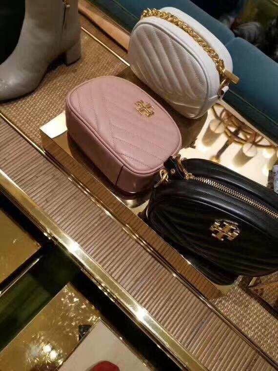 tory burch chevron camera bag