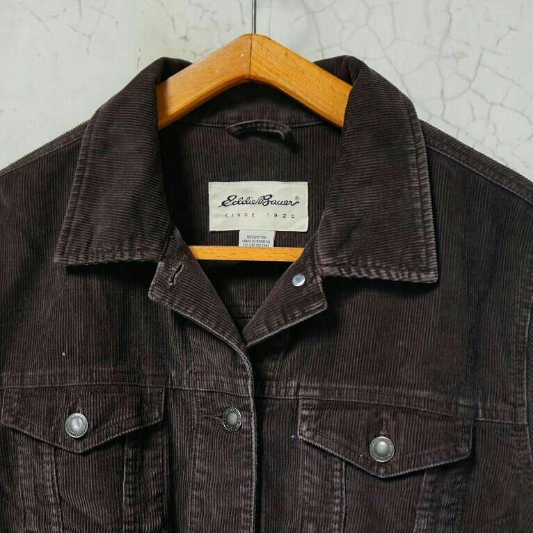 Trucker Jacket Corduroy eddie bauer 