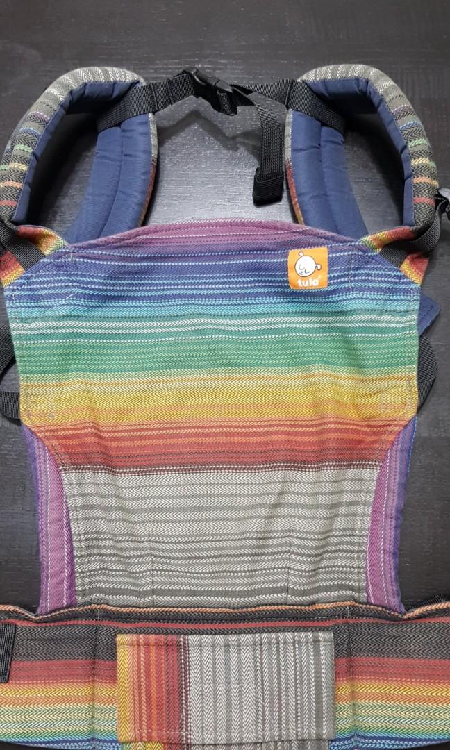 tula baby carrier rainbow