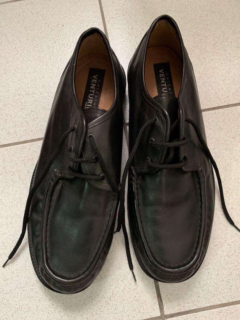Venturini Handmade Italian Leather Shoes Men Luxury Sneakers Footwear on Carousell
