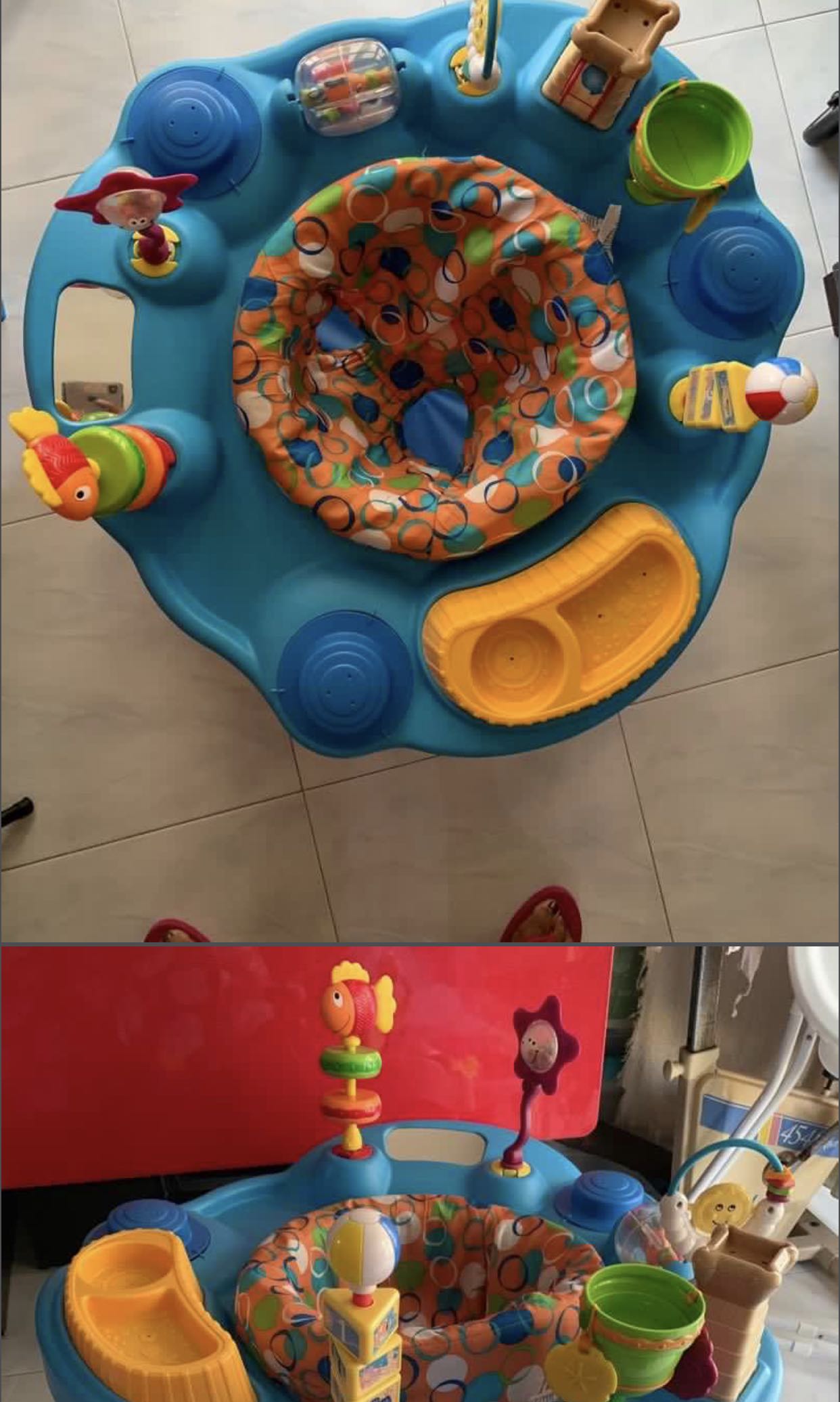 walker/exersaucer, Babies & Kids, Infant Playtime on Carousell
