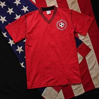 Vintage Sport Shirt 美式古著 90年代 足球衣T恤 短TEE 原版老品