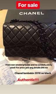 Chanel lambskin authentic( lelang for dog shelter)
