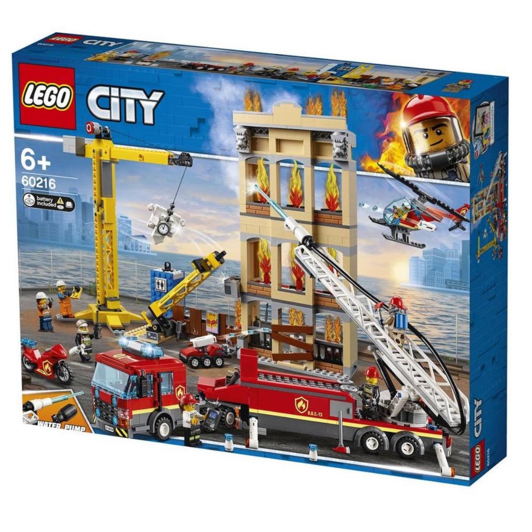 lego city 60216 downtown fire brigade