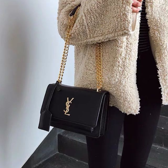 Ysl faux leather bag outlet