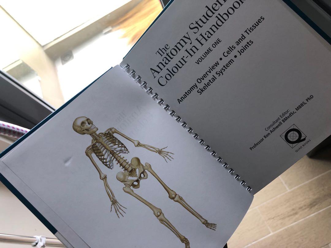 Anatomy Students Handbook Hobbies Toys Books Magazines Biology Diagrams