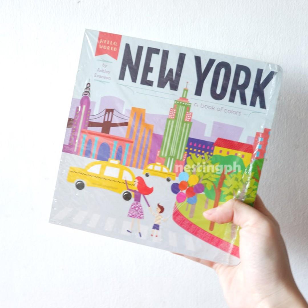 Baby Book Hello World New York A Book Of Colors Books Children S Books On Carousell