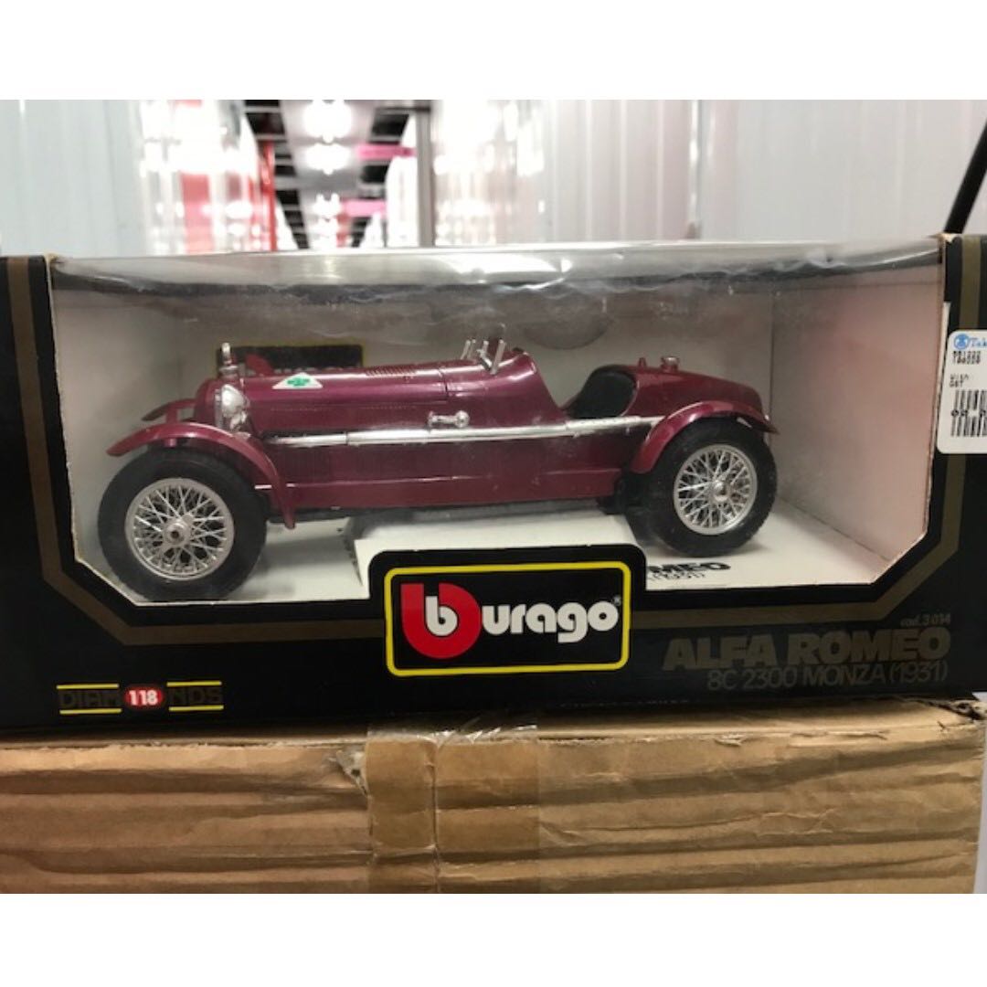 Alfa Roméo 8C 2300 Monza - 1/18 1931 Bburago - Collection