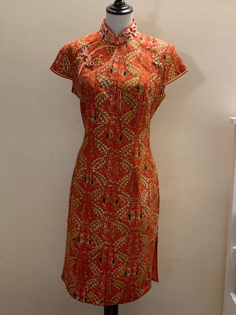 Beautiful Authentic Batik Cheongsam 