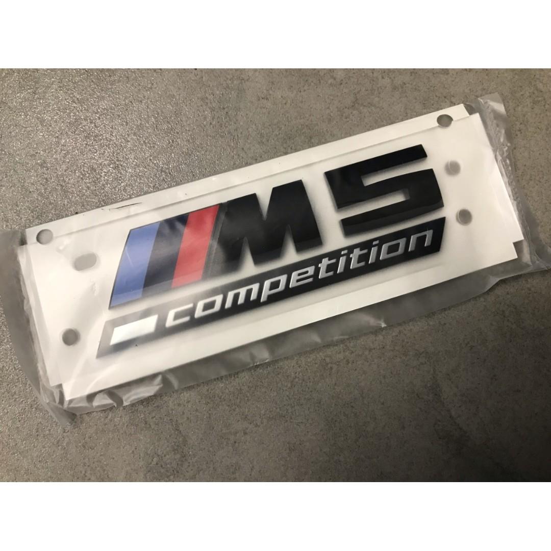 Bmw M5 Competition Emblem Car Accessories Accessories On Carousell