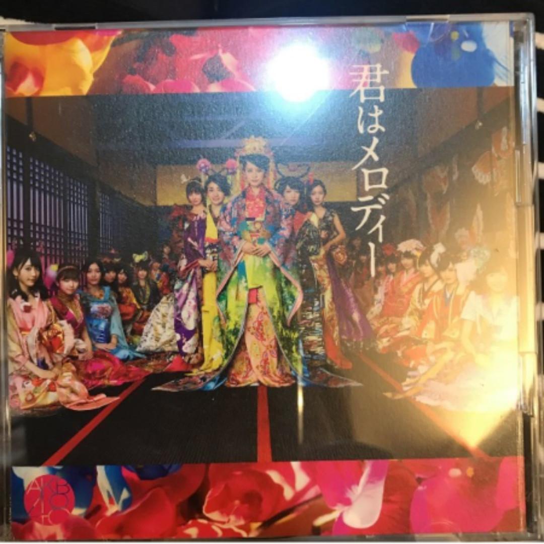 Cd Dvd Used Akb48 43rd Single 君はメロディー Kimi Wa Melody Taiwan Ver Music Media Cd S Dvd S Other Media On Carousell