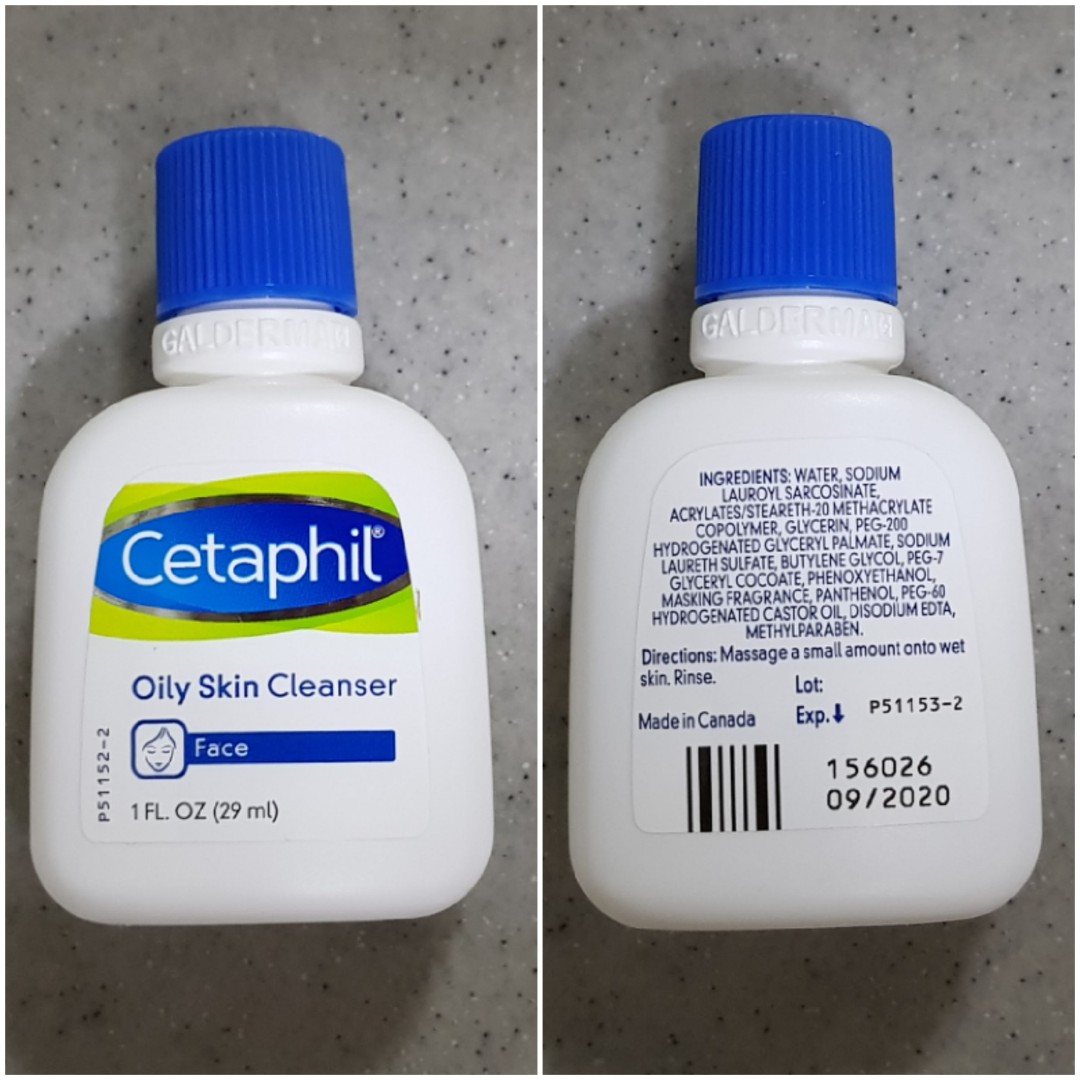 cetaphil for oily skin ingredients