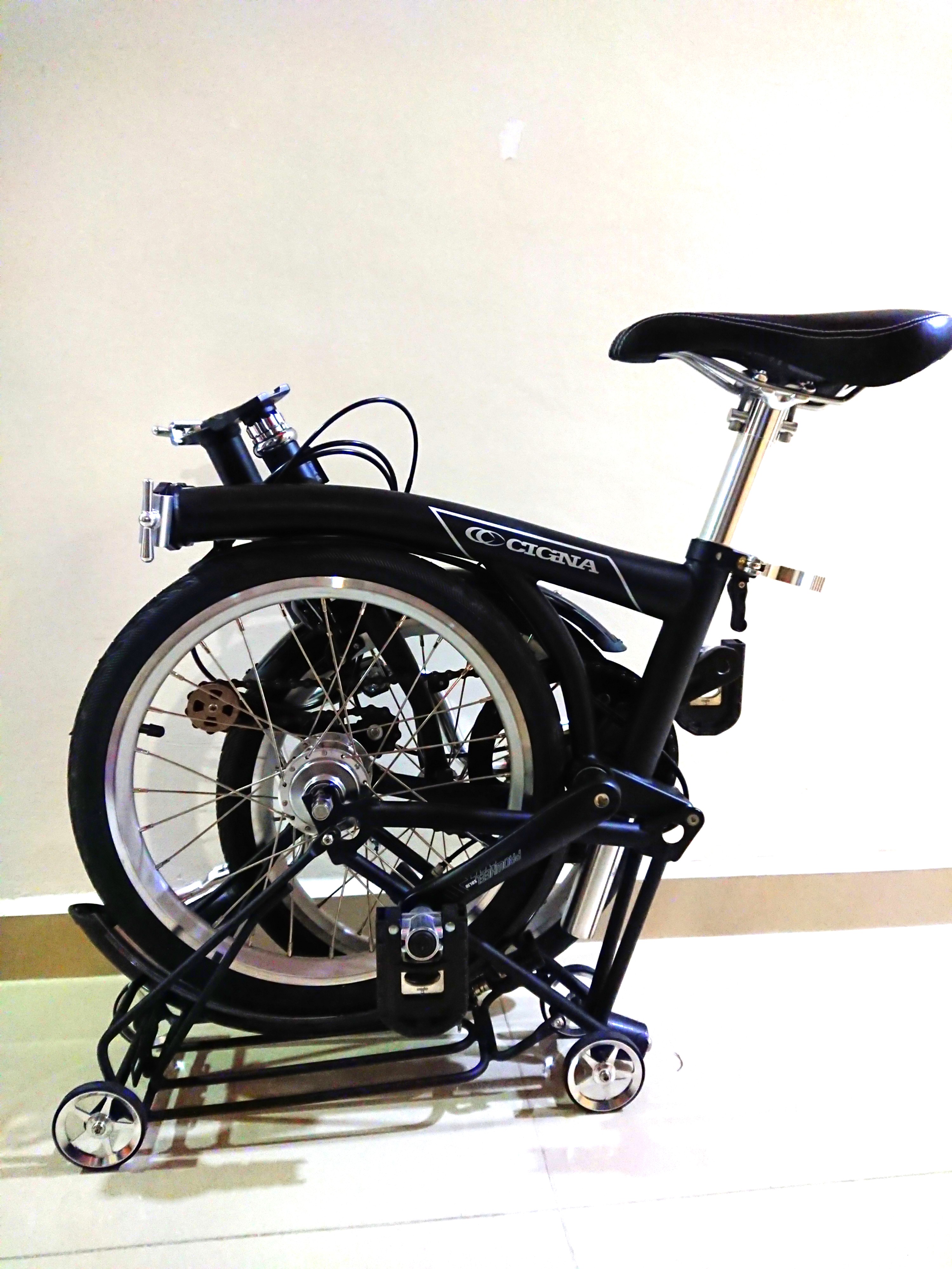 3sixty cigna folding cheap bike