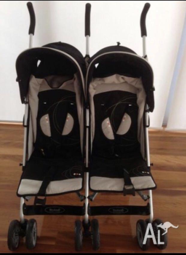 steelcraft twin stroller