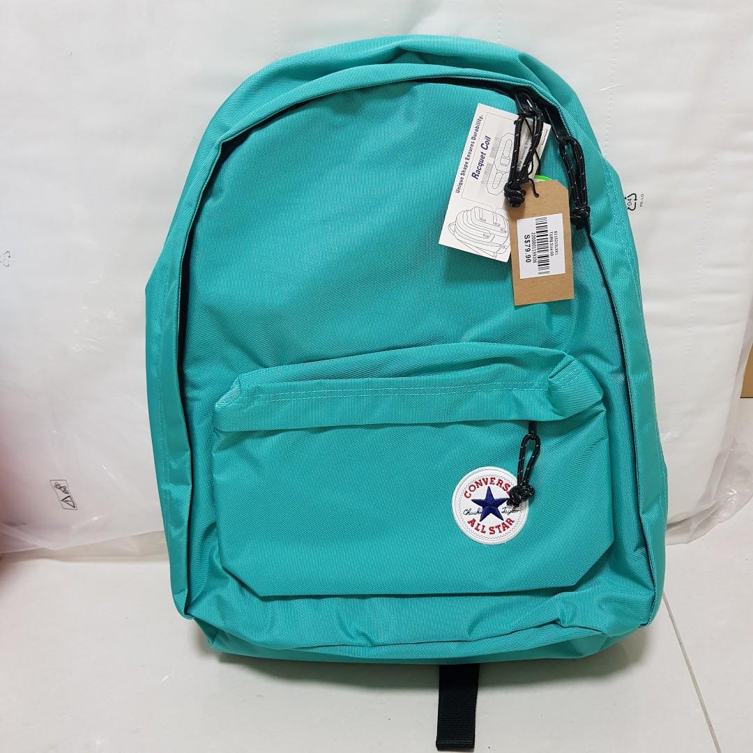 turquoise converse backpack