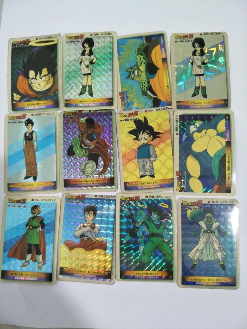 Dragonball Cards Vintage Toys Games Board Games Cards On