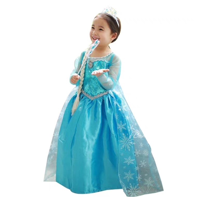 Elsa Dress Frozen Dress Babies Kids Girls Apparel 1 To 3