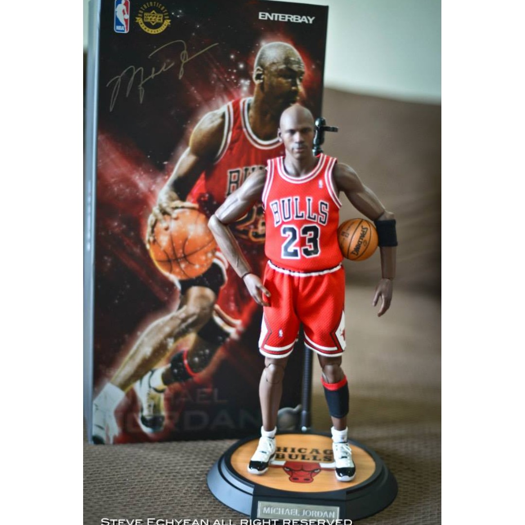 Enterbay Michael Jordan Figurine, Hobbies & Toys, & Games Carousell