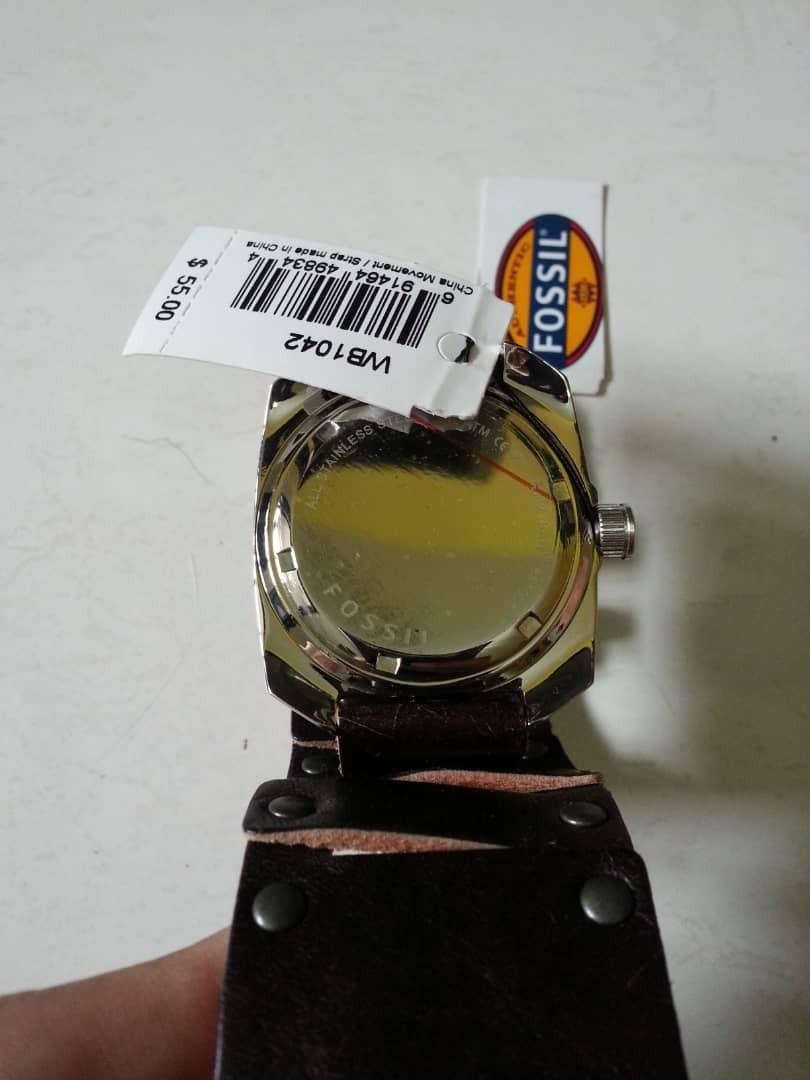 Fossil WB1042 watch, Men's Fashion 