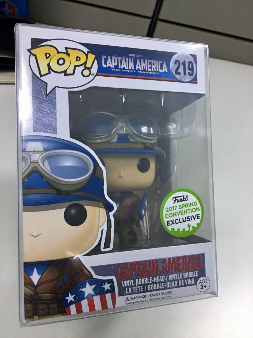captain america 219 pop