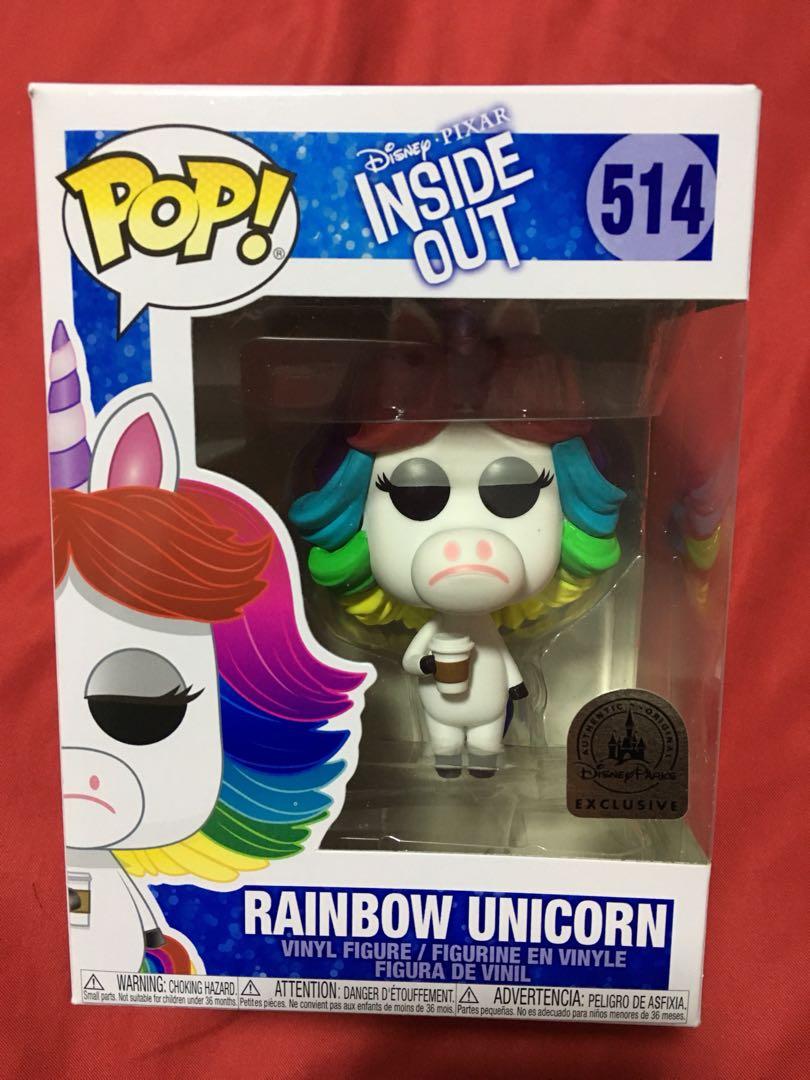 unicorn funko pop inside out