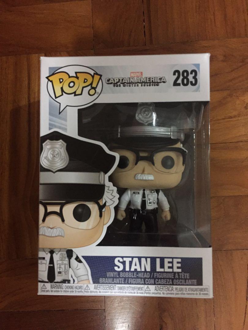 Funko Pop Stan Lee Ca The Winter Soldier Toys Games Bricks