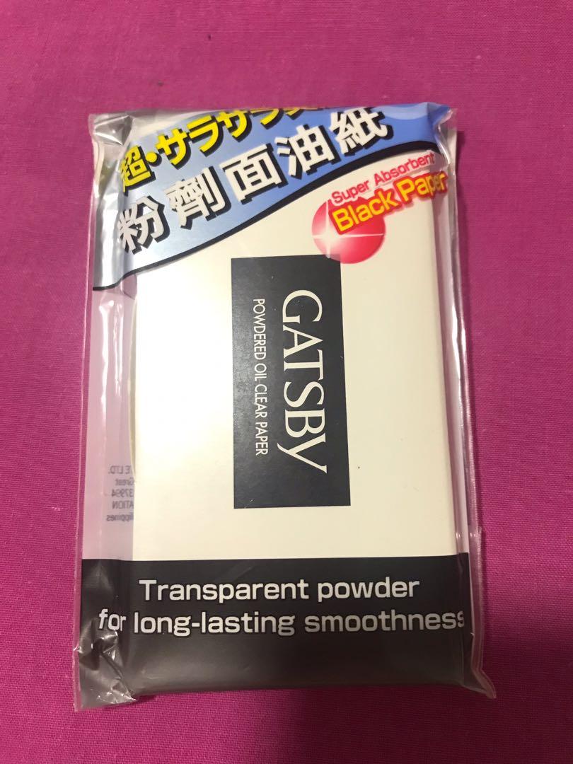 gatsby oil control
