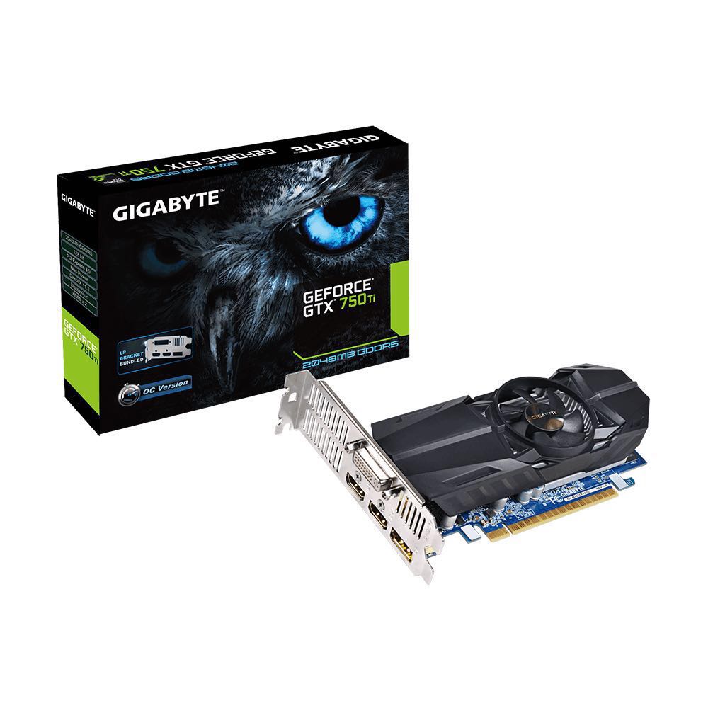 Gigabyte gtx 750ti oc top
