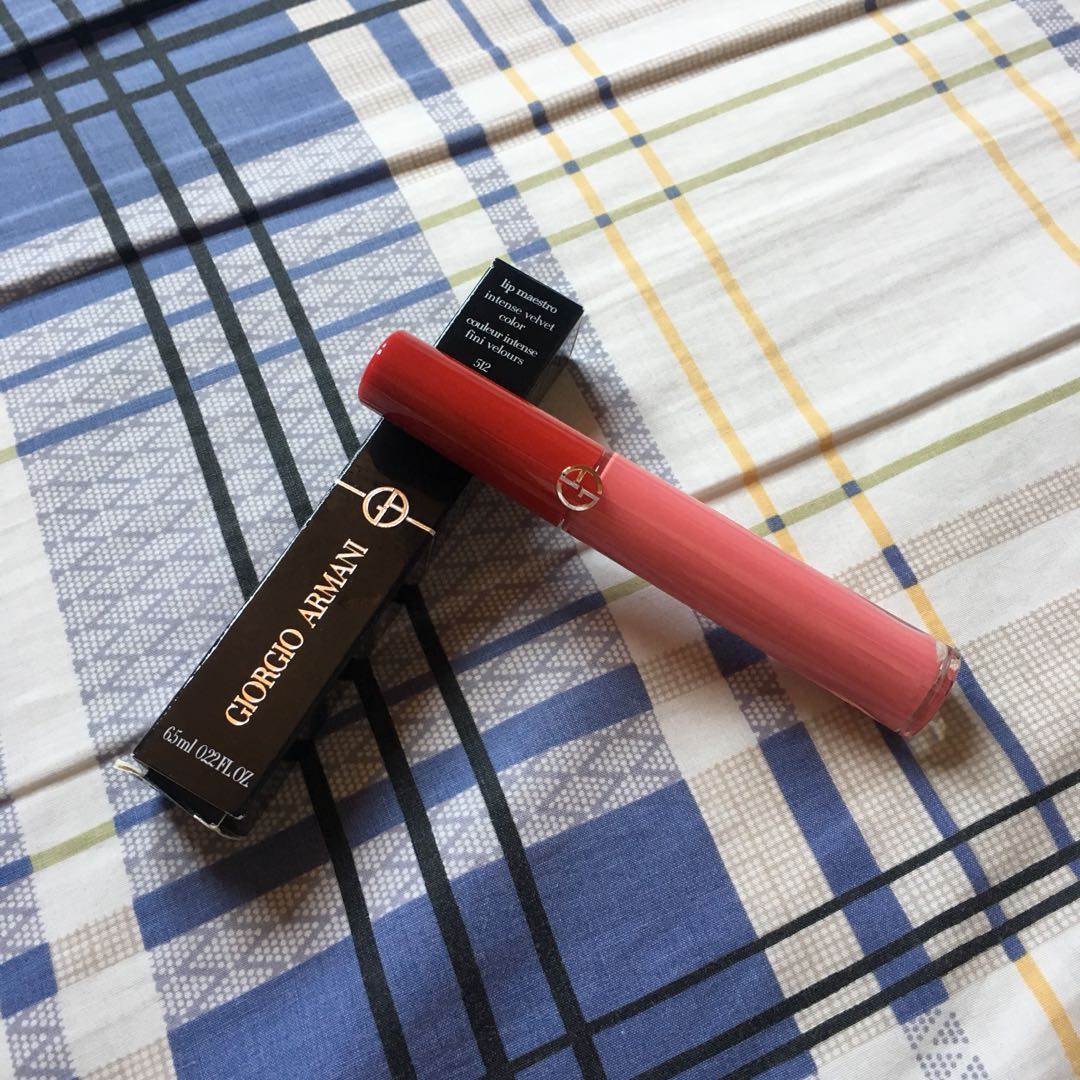 armani lip maestro 512