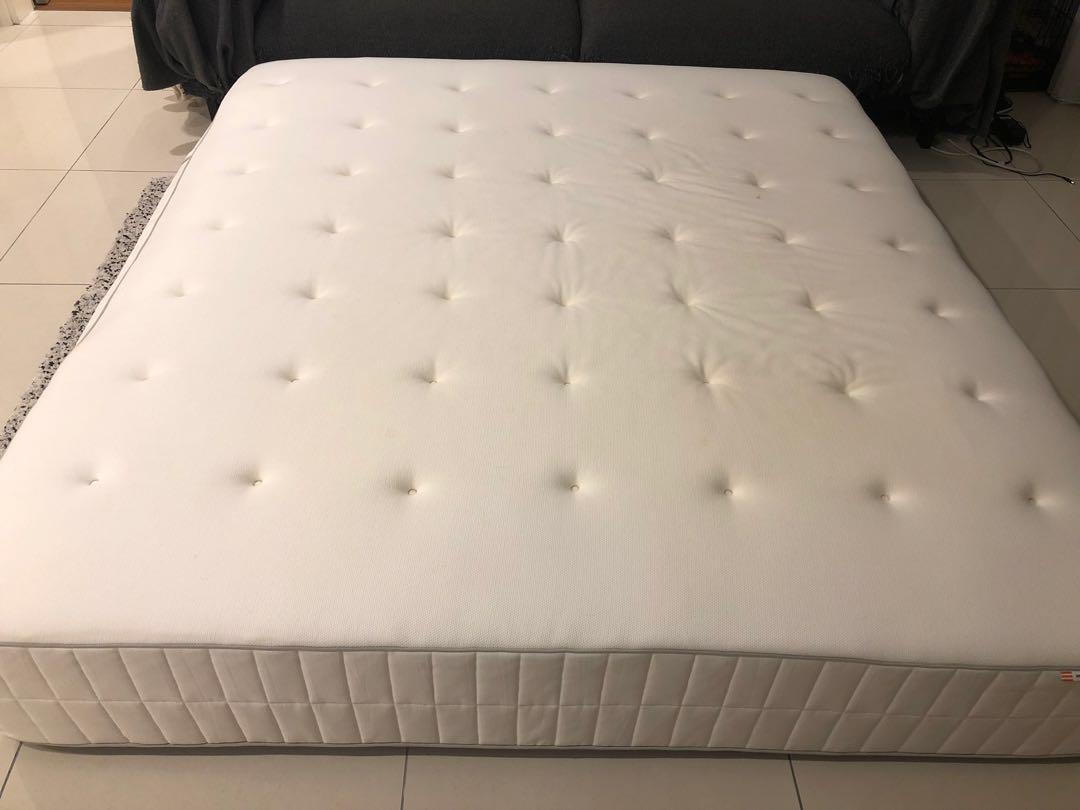 Ikea hesstun clearance king mattress