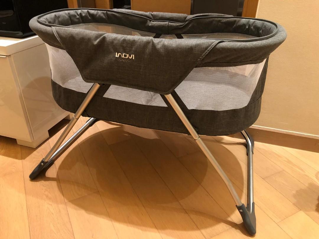 inovi cocoon folding moses crib