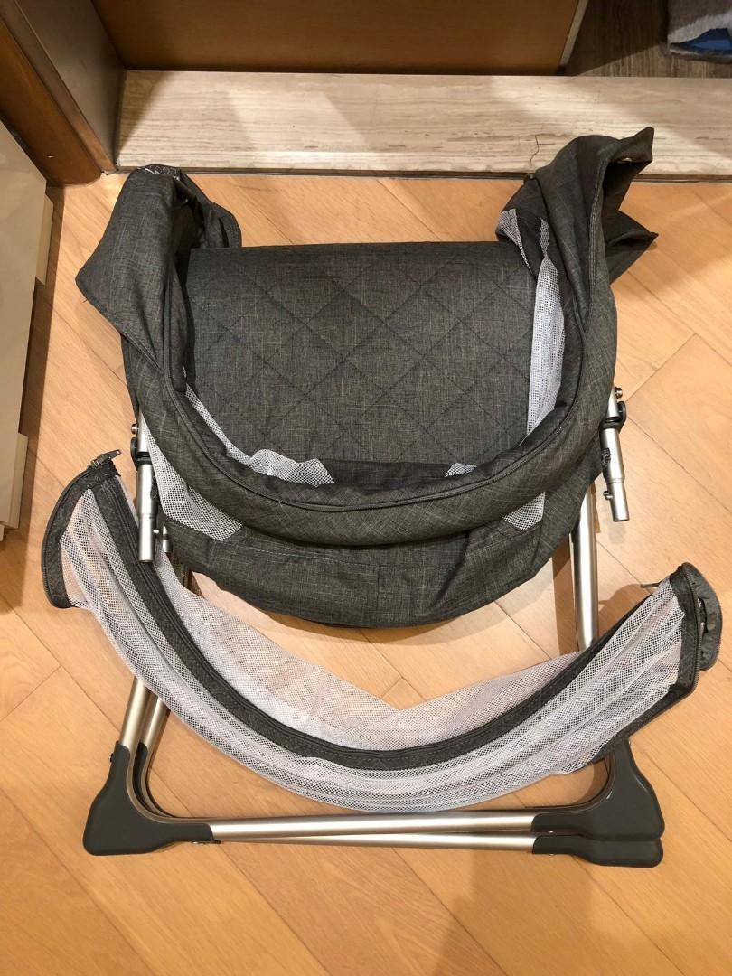 inovi cocoon folding moses crib