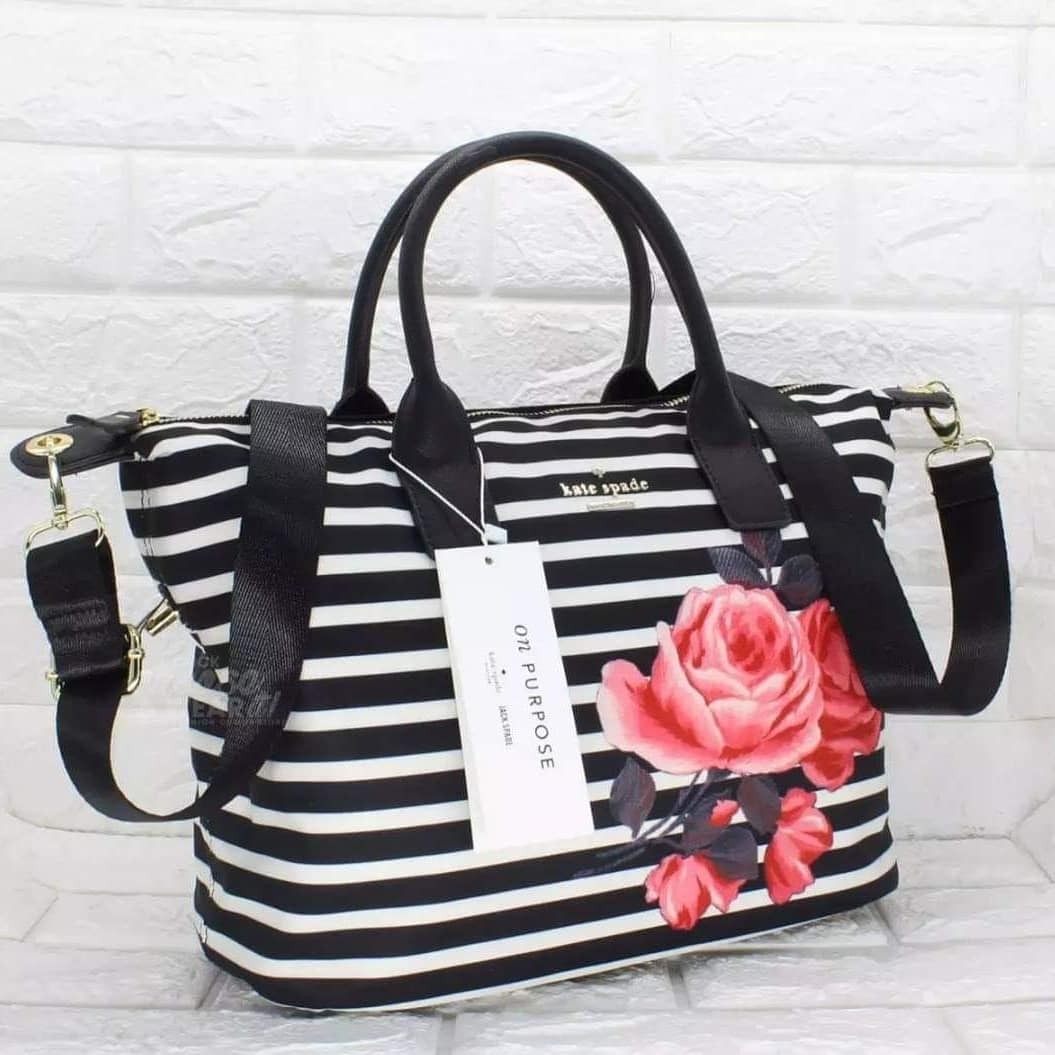 kate spade lyla nylon tote bag