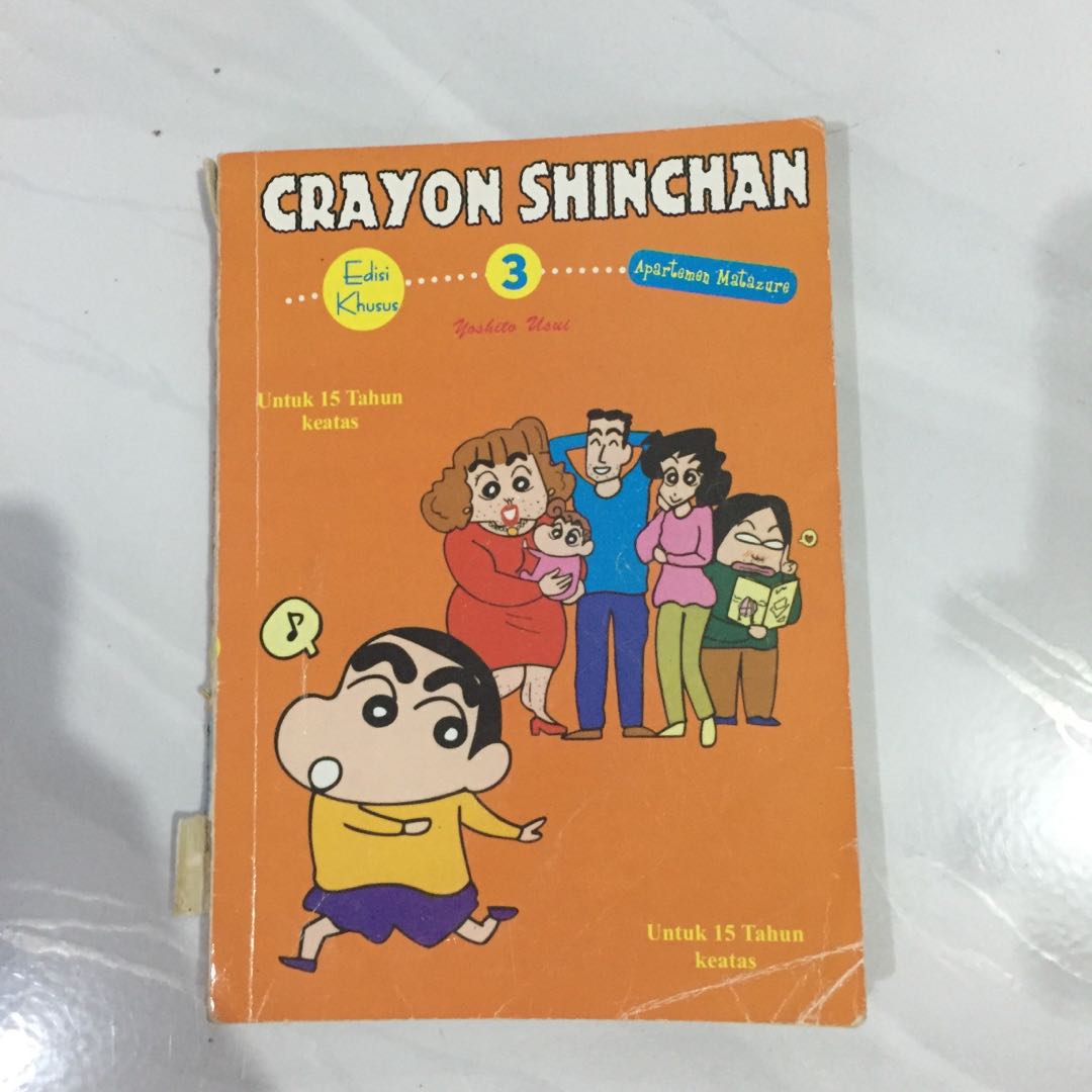 Komik Crayon Shinchan Edisi Khusus Books Stationery Comics