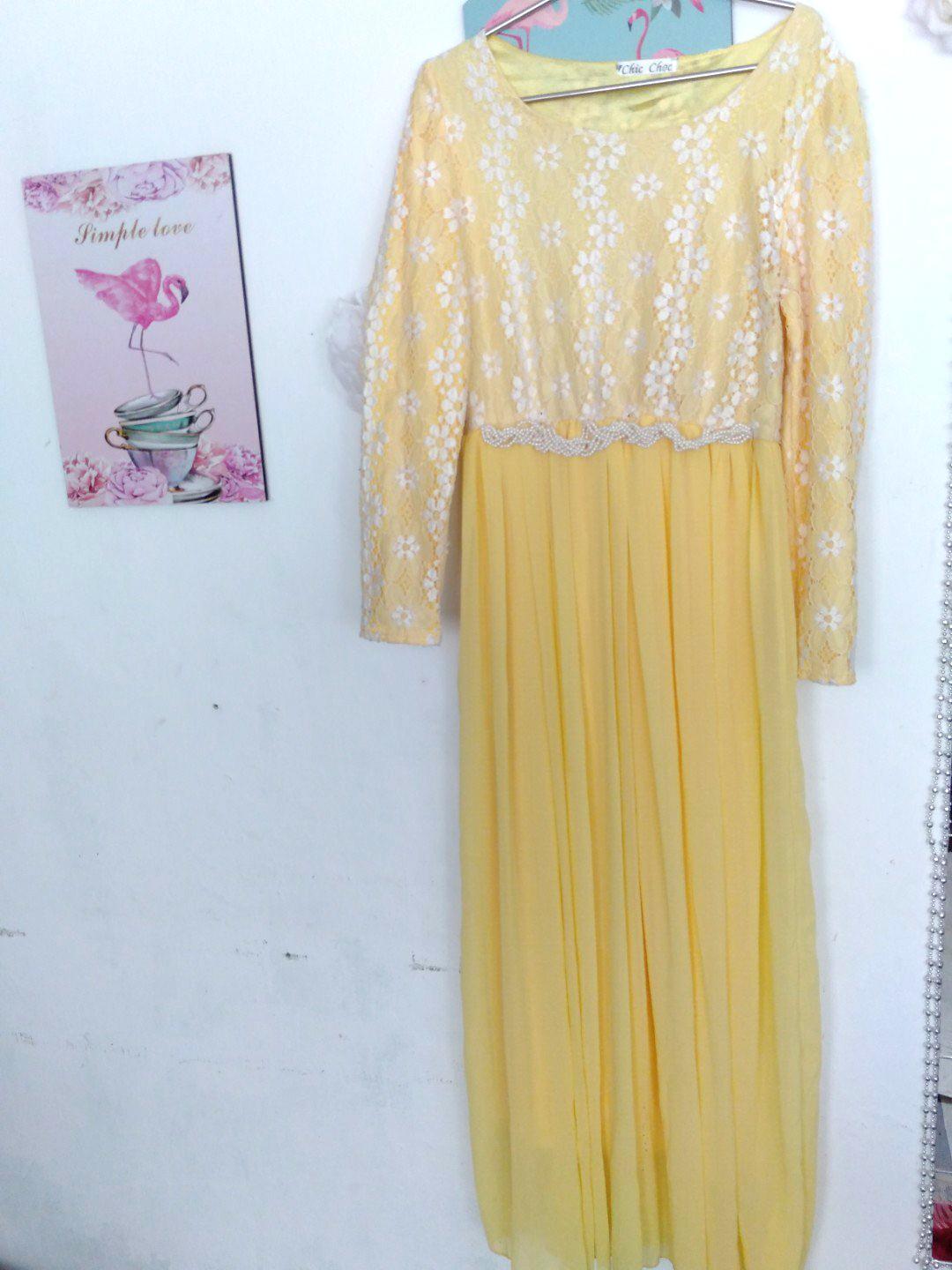 On Sale Lace Dress Dress Muslimah Kurung Modern Mini Kurung Kurung Moden Jubah Muslimah Baju Raya Baju Kurung Dinner Dress Women S Fashion Clothes Dresses On Carousell