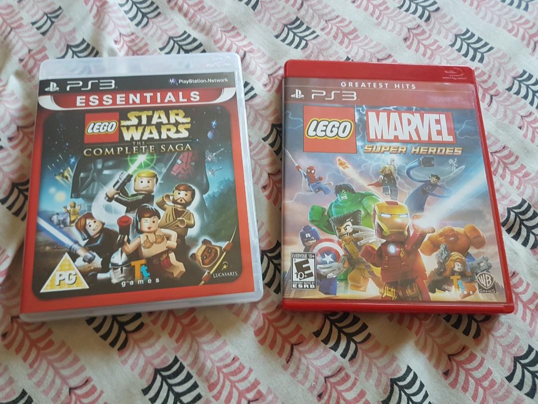 Lego Starwars And Marvel Ps3 Toys Games Video Gaming Video Games On Carousell Lego Starwars And Marvel Ps3 Toys Games Video Gaming Video Games On Carousell