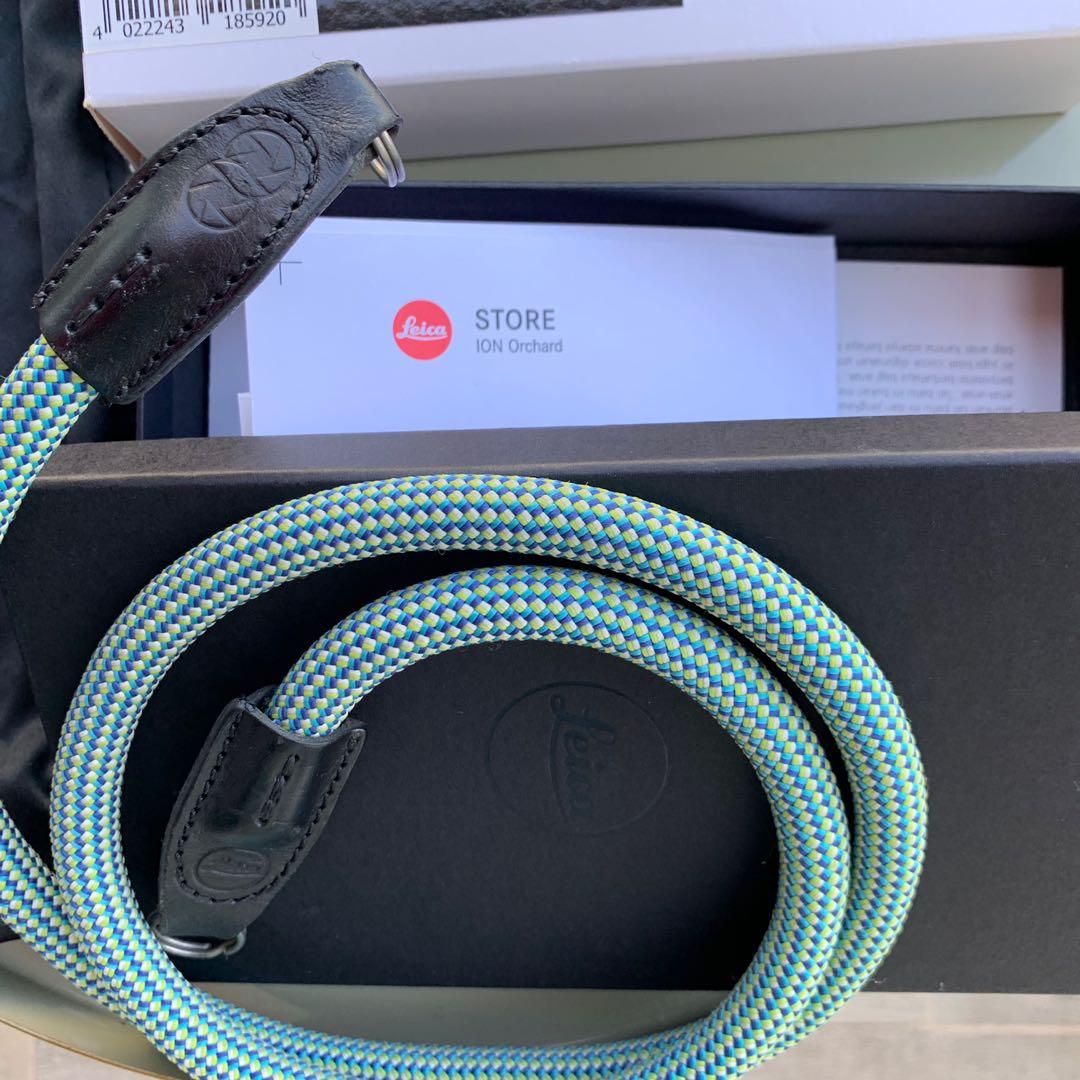 Leica x COOPH rope strap Blue/Green/OASIS, Photography, Photography Accessories, Other
