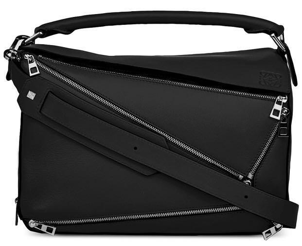 Loewe Puzzle Zip Bag black limited ed 