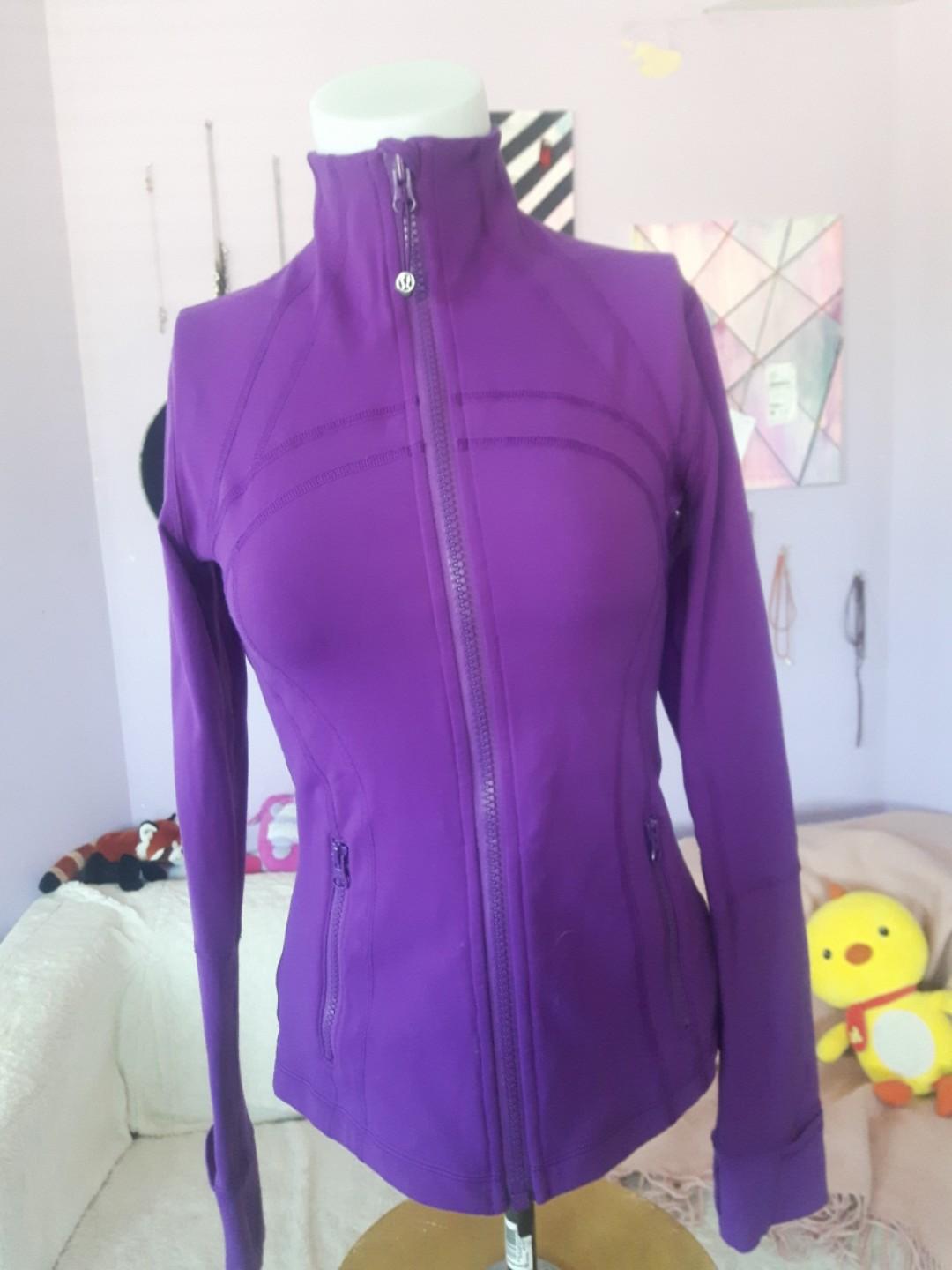 lululemon define jacket purple