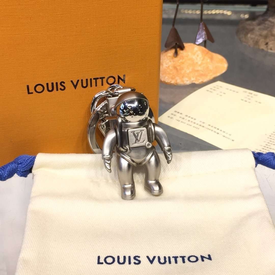 Louis Vuitton 2019 Astronaut Bag Charm & Key Holder - Silver